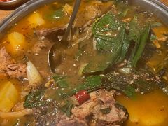 烤牛肉火锅-包装马车·韩国料理·포장마차