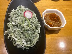 蒸茼蒿-山丹丹西北菜(金贸大厦店)