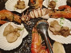传统西班牙墨鱼汁海鲜饭-BROWNSTONE布朗石西班牙餐厅(深圳湾店)