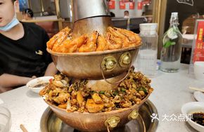 Old Buddha Shrimp and Frog Stir-fry