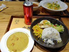 港式黄咖喱龙虾饭-海盗虾饭·剥好的小龙虾饭(上地辉煌店)