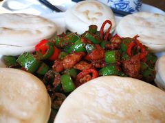 孜然羊肉夹饼-福茂源横山铁锅羊肉(牡丹园店)