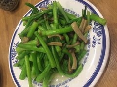 蟹菇炒菜心-老绥元烧麦·家常菜(大召店)