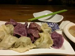 紫甘蓝锅巴馅饺子-宝源饺子(麦子店街店)