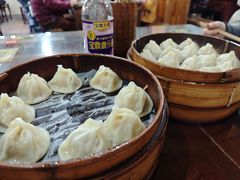 虾仁鲜肉小笼-南翔饭店