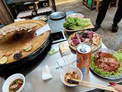 -老姐石板烧烤+铜炭火锅(总店)