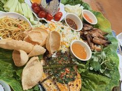 -沐毫傣泐云南菜孔雀宴•手抓饭傣味烧烤(曼听店)