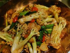 香锅花菜-绿茶餐厅(西单老佛爷店)