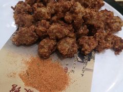 招牌老式炸肉段-李家猪蹄融合菜馆(河松街店)