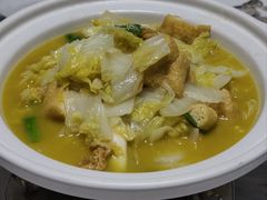 娃娃菜炖豆腐锅-军子大排档(迎春花园店)