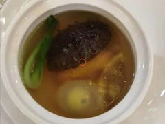 松茸鸽蛋炖辽参-宝界普菲特湖畔酒店