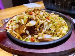 铁板粉丝包菜-局气 烤鸭·北京菜(光华路店)