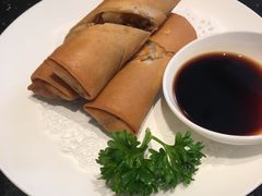 鸡丝鲜虾春卷-鼎泰丰(国金店)