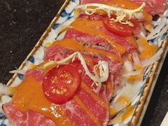 霜降雪花牛肉刺身-極上萬膳·日料放题(海岸城店)
