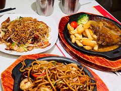 铁板海鲜乌冬-香港新发烧腊茶餐厅(书城店)