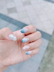 -手牵手美甲