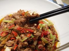 小炒黄牛肉-味上湘菜馆(岳麓山店)
