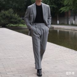 -怒马会 全麻衬西装高级定制