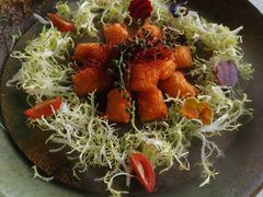 蒜香辣爆百花牛肝菌-山顶餐厅·山居菜