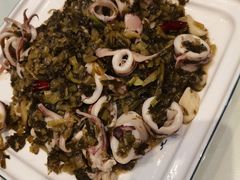 酸菜炒鱿鱼-温岭人家(红花北路店)