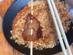 五花肉油炸串串-长药唐师乐山油炸(石人直营店)