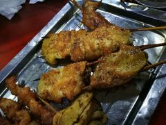 烤鸡翅中-老刀刀削面烧烤