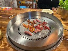 -陈叉子钢盆烤肉(中原万达店)