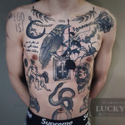 -幸运7纹身刺青Lucky7tattoo