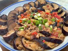 肉沫茄子-老丁鸭脚餐厅