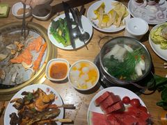 -韩京炭火烤肉自助料理(柯桥万达店)