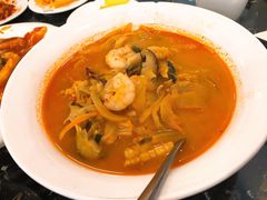 海鲜辣汤面-桃园中华料理炸酱面(燕儿岛路店)
