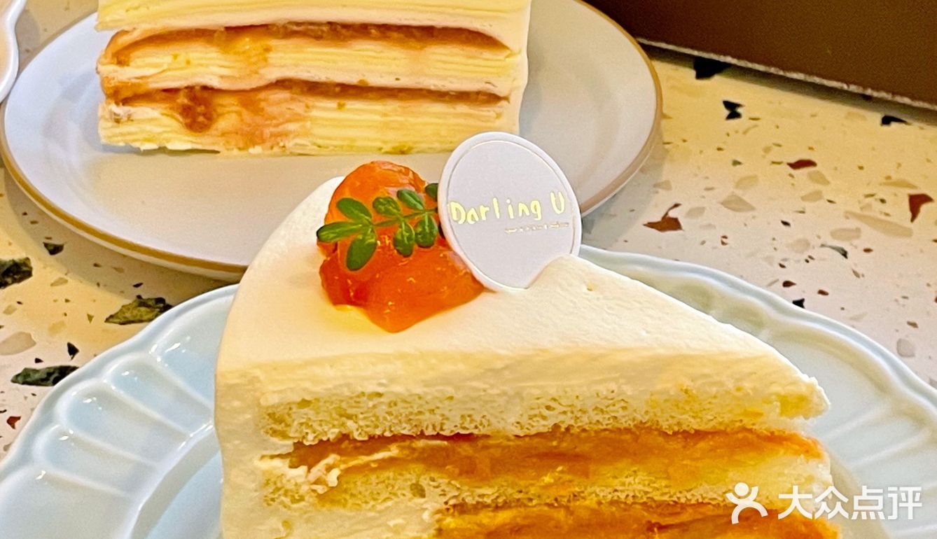 属于北京这个冬天的柿子限定蛋糕！日系cafe