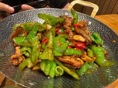 鲍鱼炒黑猪肉-花舍·新派粤菜·西餐·下午茶(亚运村·鸟巢店)