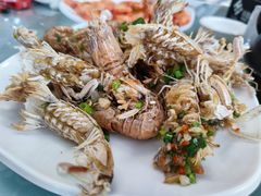 椒盐网红皮皮虾-皓景海鲜·地标美食(双月湾店)