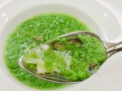 干贝丝菠菜汤-好悦情铁板烧