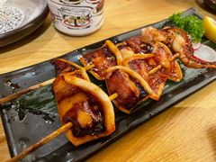 汁烧鱿鱼串-万岁寿司(万国店)