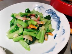 菜心西兰花拼盘-闽上鲜·福建菜(龙湖滨江天街店)