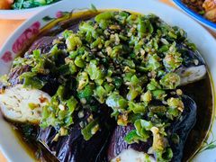青椒茄子-赵姐猪耳朵饭店