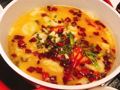 椒香酸菜龙利鱼-皇城根北京风味主题餐厅(滨海万达店)