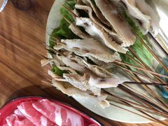 竹签牛肚-东镇老火锅(长春路首店)