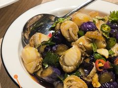 紫山茄拌扇贝-味莊·青岛菜(云霄路店)