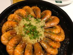 铁板蒜蓉虾-青叶202都市餐厅(迪诺水镇店)