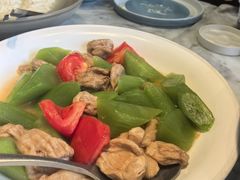 竹荪蛋烩青笋-懒人盐府人家(航天桥店)