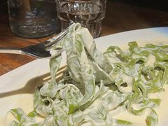 手工菠菜面-喜洲吧·江畔老船厂·庭院餐厅(喜临院店)