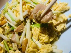 韭黄炒鸟贝-日丰园海肠水饺·老字号大连海鲜(和平广场店)