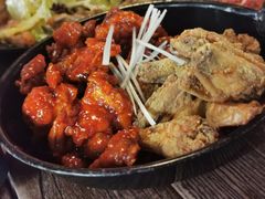韩式炸鸡-MI WU FACTORY米屋美食工厂餐厅(绿地店)