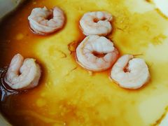 虾仁蒸蛋-红栌温泉山庄生态美食餐厅