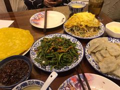 扁豆肉丝-娄三少·老北京春饼烤鸭家常菜(方庄店)