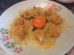 金毛芙蓉虾-蘑菇私房菜小馆(杨家坪西城天街店)