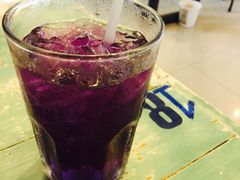 -蝶豆花蓝面条
